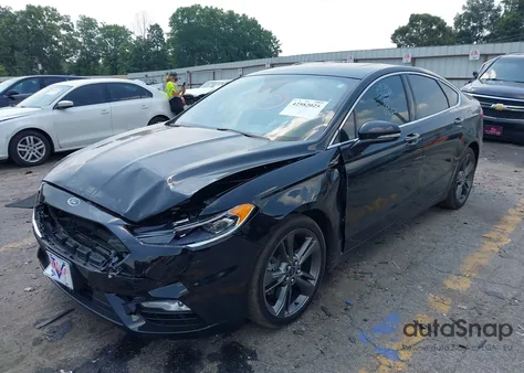 2017 Ford Fusion Sport from USA, damaged, VIN 3FA6P0VP7HR166352